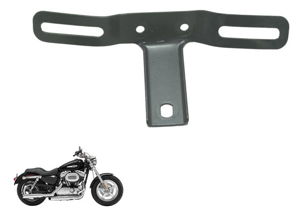 Suporte Placa C/ Avaria Harley Xl 1200c 11-13 Original