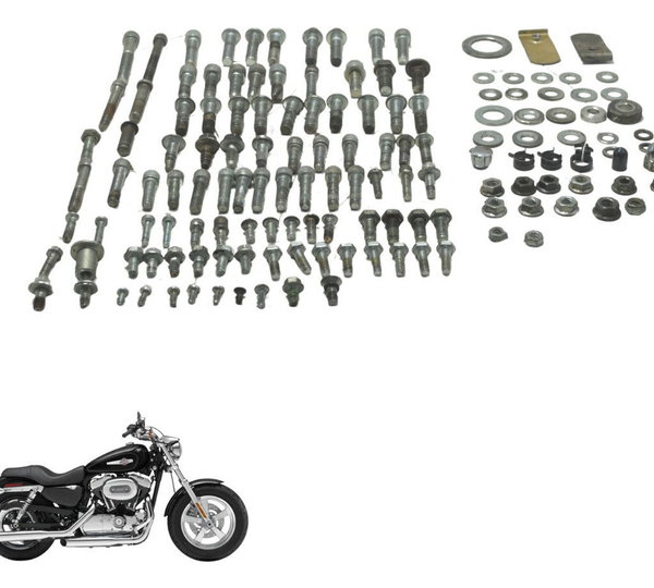 Kit Parafusos Diversos Harley Xl 1200c 11-13 Original
