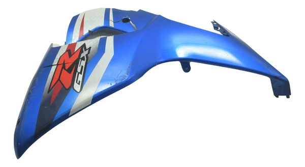 Carenagem Lat Esq C/avaria Suzuki Gsx-r Srad 1000 11-16 Orig Azul