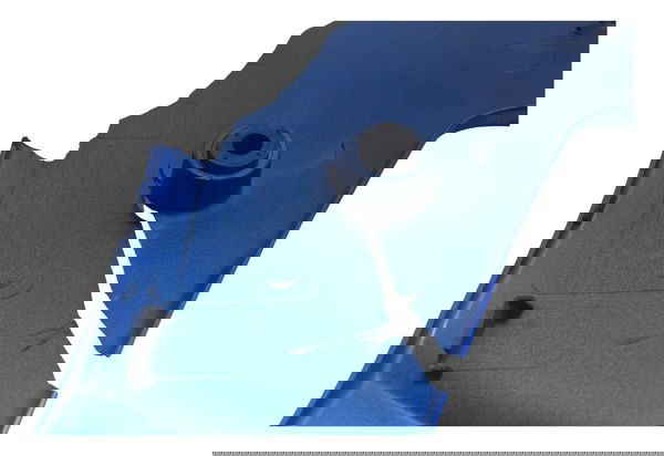 Carenagem Lat Esq C/avaria Suzuki Gsx-r Srad 1000 11-16 Orig Azul