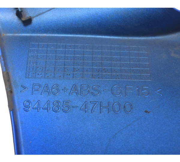 Carenagem Lat Esq C/avaria Suzuki Gsx-r Srad 1000 11-16 Orig Azul