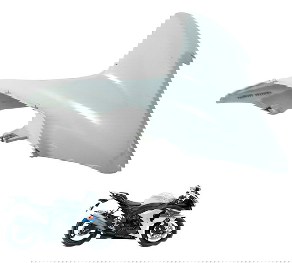 Carenagem Superior Dir C/avaria Suzuki Gsx-r Srad 1000 11-16 Branco