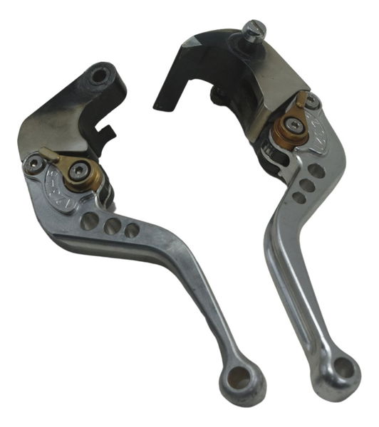 Par Manete Esportivo Suzuki Gsx-r Srad 1000 11-16 Paralelo Cinza