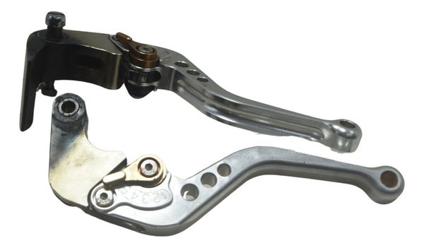 Par Manete Esportivo Suzuki Gsx-r Srad 1000 11-16 Paralelo Cinza