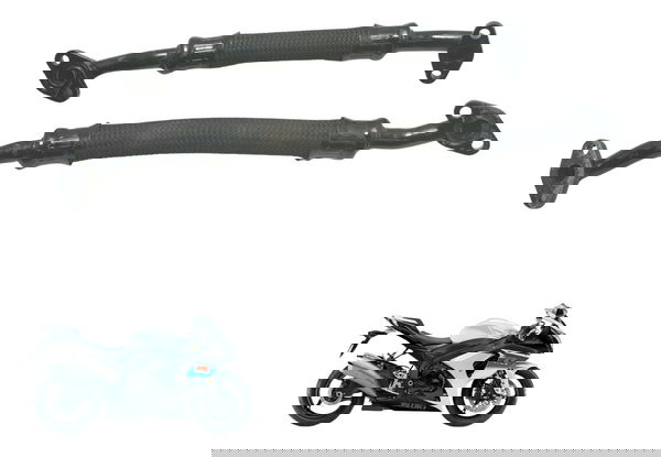 Par Mangueira Óleo Radiador Suzuki Gsx-r Srad 1000 11-16