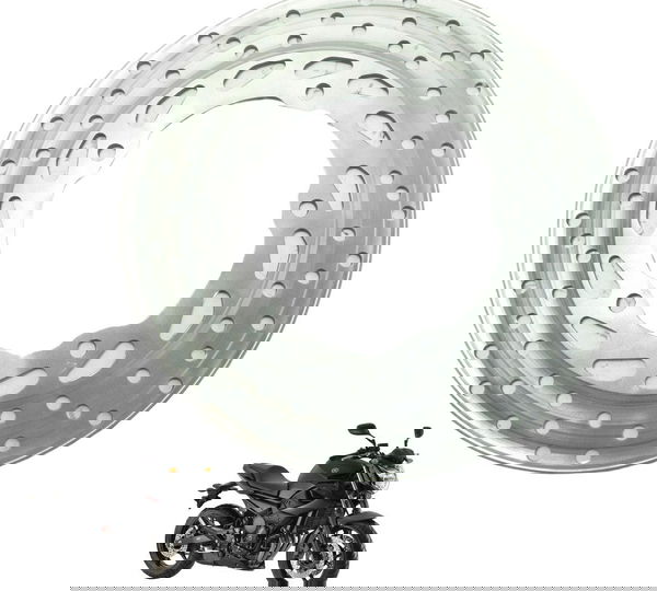 Disco Freio Traseiro Yamaha Xj6 N 10-12 Original