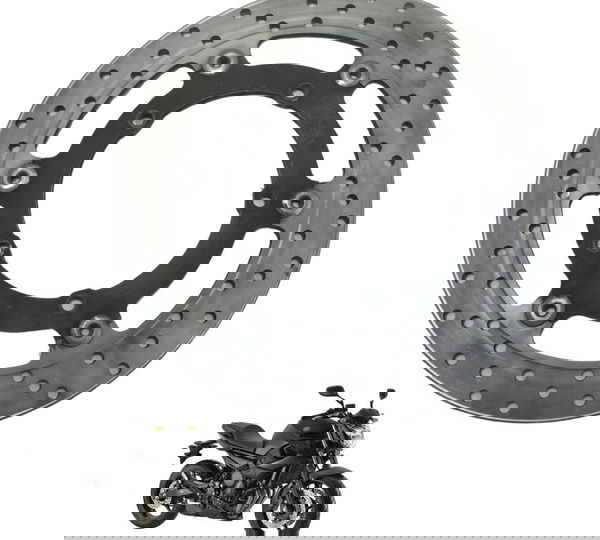 Disco Freio Dianteiro Yamaha Xj6 N 10-12 Original