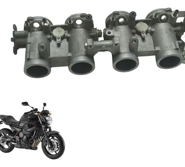 Corpo Injeção Yamaha Xj6 N 10-12 Original