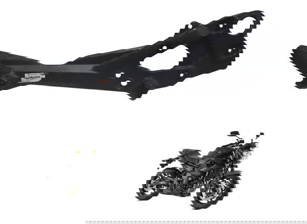 Suporte Pedaleira Esq Yamaha Xj6 N 10-12 Original Preto