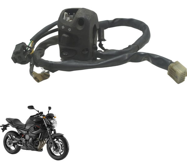 Chave Punho Luz C/ Avaria Yamaha Xj6 N 10-12 Original