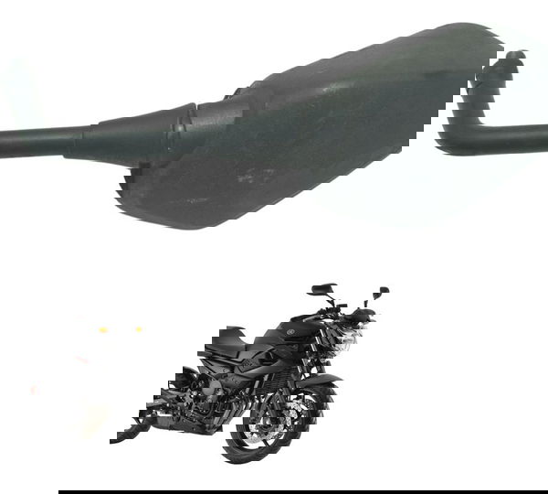 Espelho Retrovisor Dir C/ Detalhes Yamaha Xj6 N 10-12 Orig