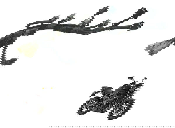 Chicote Corpo Injeção Yamaha Xj6 N 10-12 Original Chicote Corpo Injeção Yamaha Xj6 N 10-12 Original