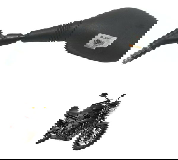 Espelho Retrovisor Esq C/ Avaria Yamaha Xj6 N 10-12 Original