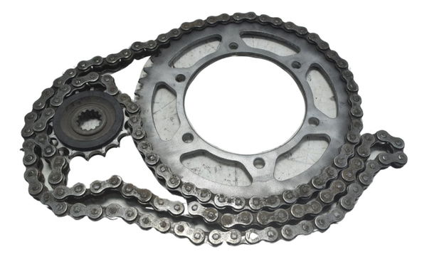 Kit Relação Riffel Yamaha Xj6 N 10-12 Prateado