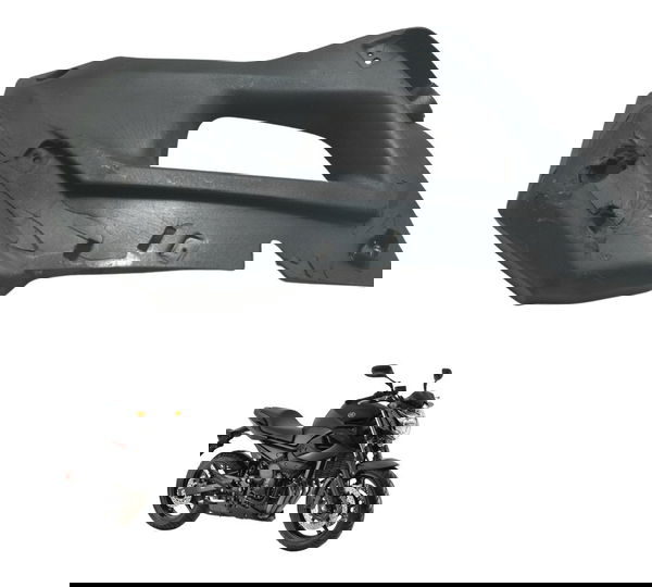 Aba Moldura Tanque Direita C/ Avaria Yamaha Xj6 N 10-12 Orig