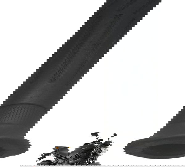 Manopla Esquerda C/ Avaria Yamaha Xj6 N 10-12 Original Preto