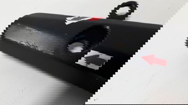 Bacalhau Esquerdo Kawasaki Er6n 15/17 Original Avaria 40640