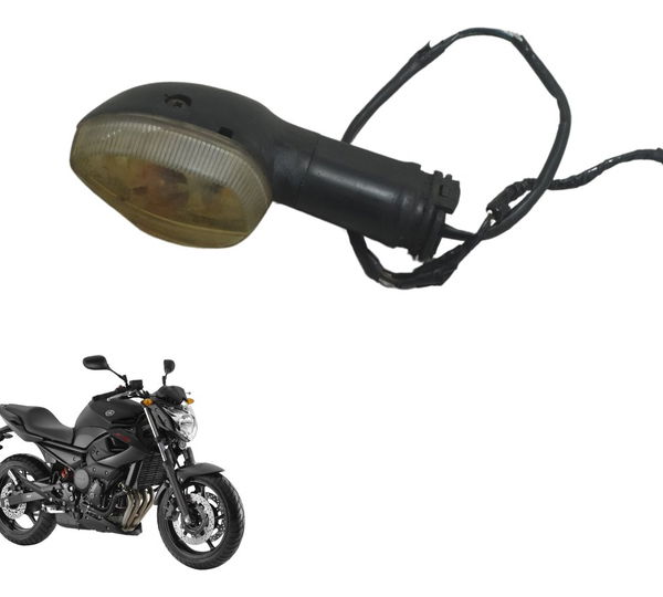 Pisca Traseiro Direito S/ Plug Yamaha Xj6 N 10-12 Original Direito Preto