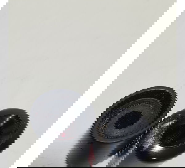 Par Peso Guidão Kawasaki Z 300 Original 2017 2022 45031 Preto