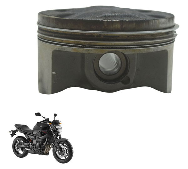 Pistão E Anéis Yamaha Xj6 N 10-12 Original
