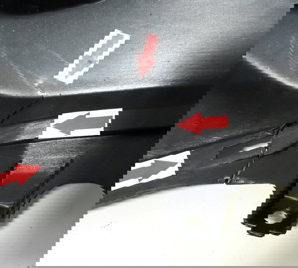 Carenagem Capa Tanque Esq Fazer 250 18/23 Orig Trincos 38870 Preto