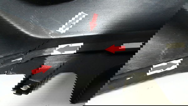 Carenagem Capa Tanque Esq Fazer 250 18/23 Orig Trincos 38870 Preto