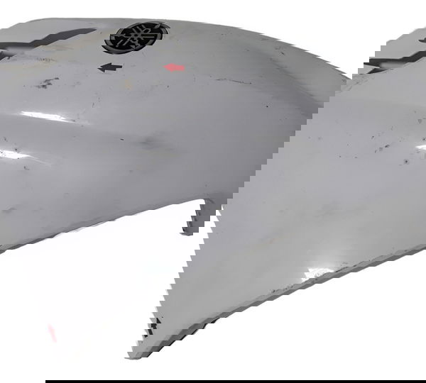 Carenagem Aba Tanque Esq Yamaha Crosser 150 Ori Avaria 31926 Branco