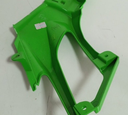 Carenagem Acabamento Lateral Dir Ninja 400 20 Avaria (10549) Verde