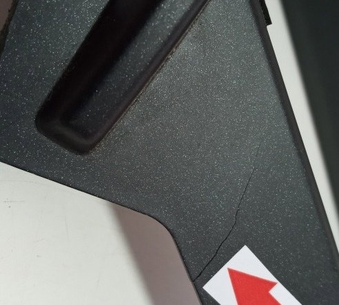 Carenagem L/dir Kawasaki Ninja 650 2016 Avaria 14951) Preto