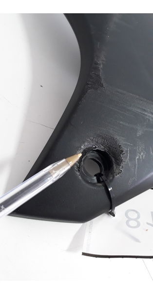 Carenagem Radiador L/e Kawasaki Versys 650 020 Ralado (8157)