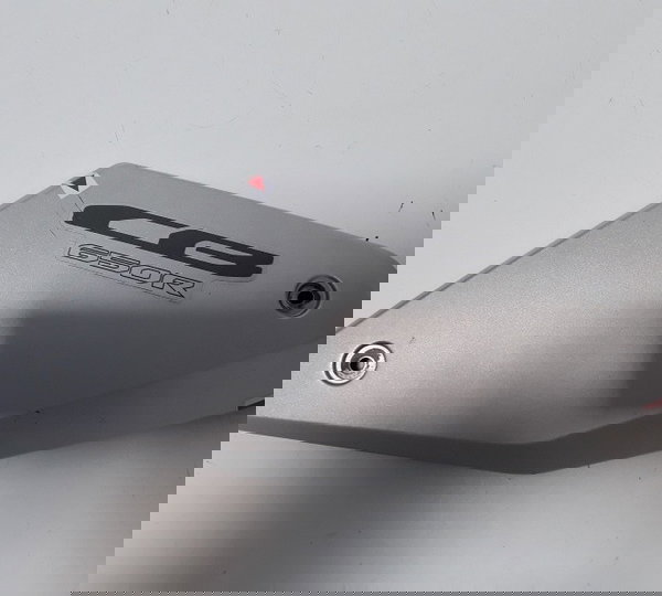 Carenagem Aba Tanque Esq Honda Cb650r 20/21 Ori Avaria 15615 Prateado