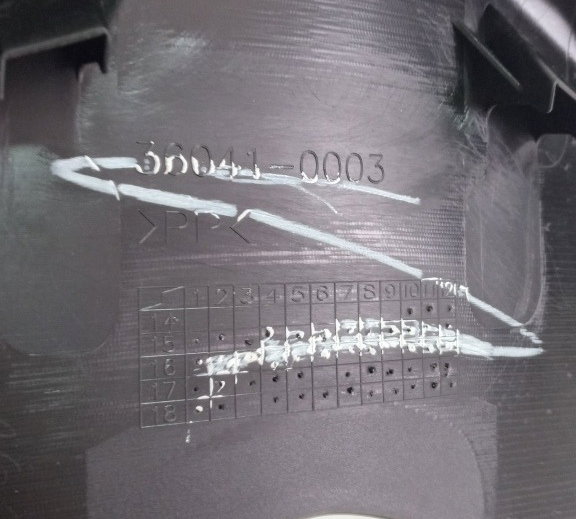 Junção Rabeta Central Kawasaki Versys650 2018 Origi (6485) Preto