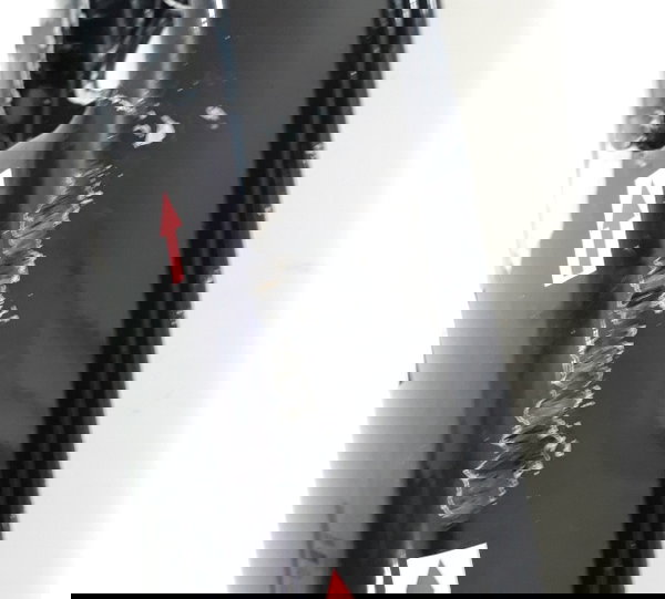 Carenagem Rabeta Kawasaki Er6 N 11/11 L/e Orig Avarias 37925 Preto