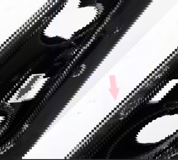 Carenagem Rabeta Kawasaki Er6 N 11/11 L/e Orig Avarias 37925 Preto