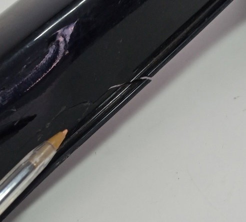 Rabeta L/e Kawasaki Er6n 2010/12 Original Quebrado (7628)