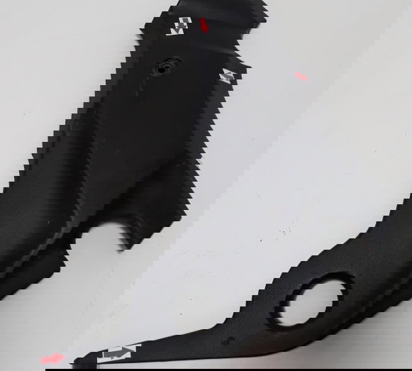 Acabamento Lat Chassi Esq Kawasaki Er6n 11/11 Trincado 37938 Preto