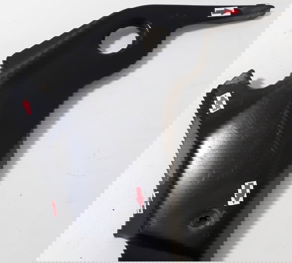 Acabamento Lateral Chassi Kawasaki Er6-n 10/11 L/e Ori 36352 Preto