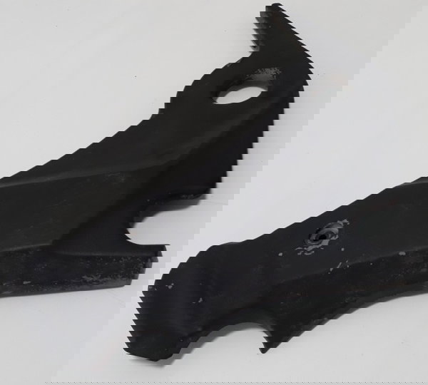 Acabamento Lat. Chassi Dir Kawasaki Er6n 11/11 Avaria 37936 Preto