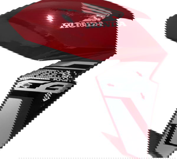 Carenagem Aba Tanque Cb 250 Twister 16/22 L/d Orig 48297 Vermelho