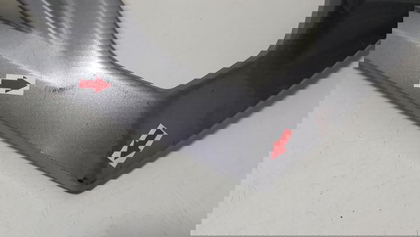 Carenagem Frontal Superior Honda Elite 125 Orig 48301 Prateado