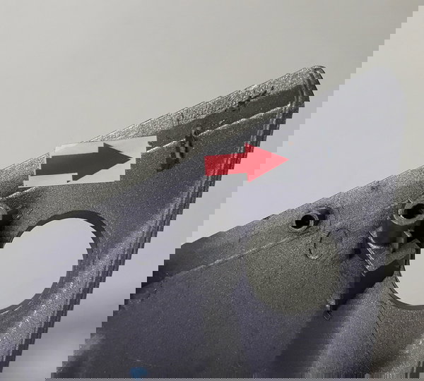 Carenagem Frontal Superior Honda Elite 125 Orig 48301 Prateado