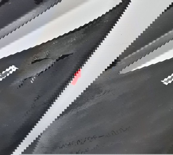 Carenagem Lateral Aba Esq. Z 1000 10/12 Orig. (avaria) 15323 Preto