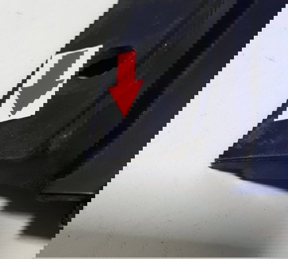 Junção Rabeta Central Honda Cg 150 05/08 Orig Quebrado 32633 Azul