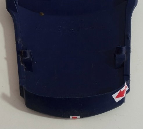 Junção Rabeta Central Honda Cg 125 09/10 Orig (avaria) 12702 Azul