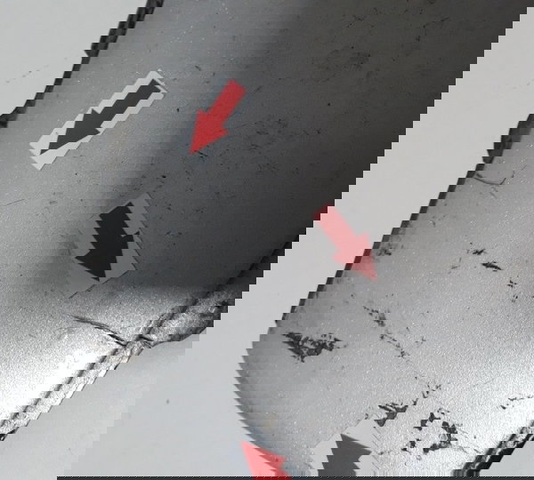 Junção Rabeta Central Honda Cg 150 05/08 Orig Quebrado 32632 Prateado