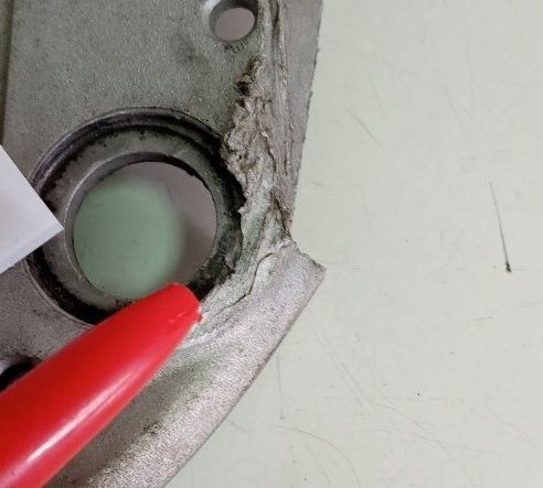 Rabeta Central Honda Xre 300 2009/16 P/ralados Origi (10177) Prateado