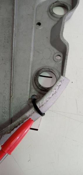 Rabeta Central Honda Xre 300 2009/16 P/ralados Origi (10177) Prateado