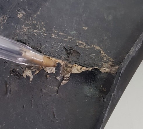 Carenagem Aba Tanque L/e Yamaha Lander 250 Original (9464) Não Se Aplica