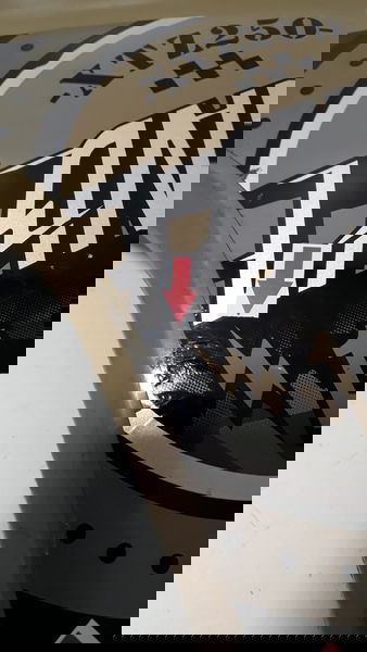 Aba Tanque Xtz 250 Lander 20/22 L/e Orig Detalhe 35129 Bege