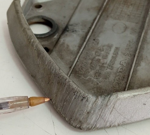 Junção Alça Traseira Honda Xre 300 2016 Original (6345) Prateado